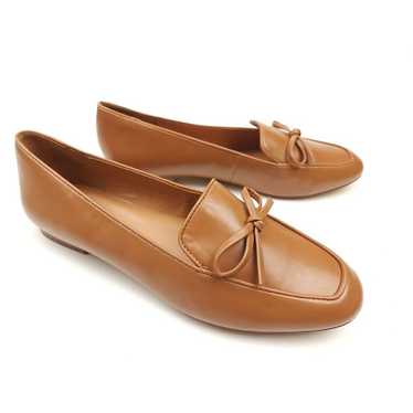 J. Crew Factory Bow Tan Loafers Size 10 Classic St