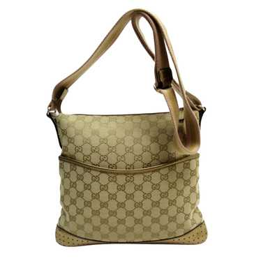 Gucci Gg Canvas Beige Canvas Shoulder Bag (Pre-Ow… - image 1