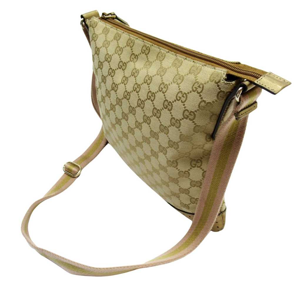 Gucci Gg Canvas Beige Canvas Shoulder Bag (Pre-Ow… - image 2