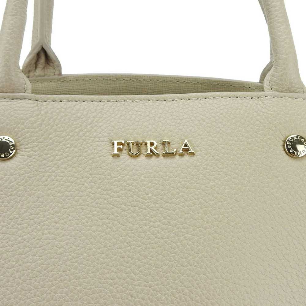 Furla Beige Leather Handbag (Pre-Owned) - image 11