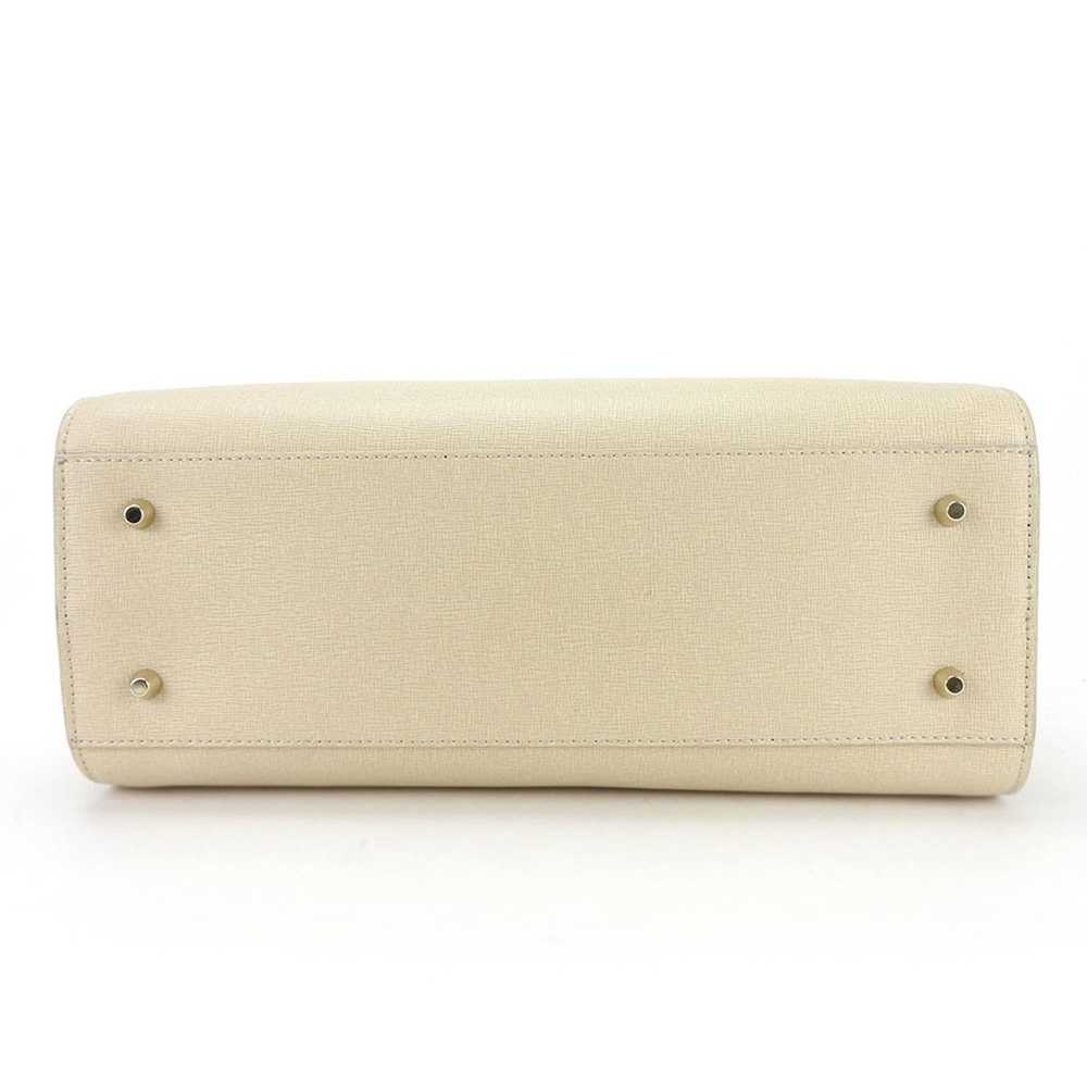 Furla Beige Leather Handbag (Pre-Owned) - image 3