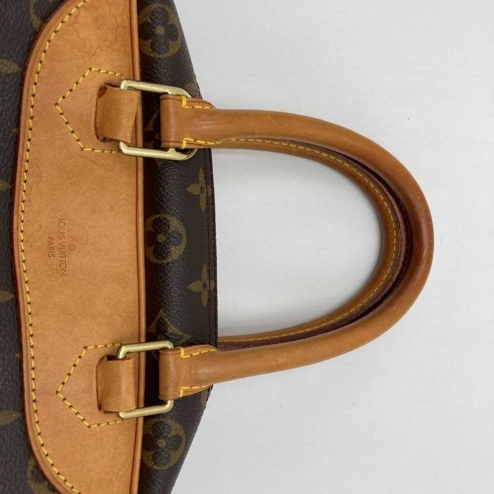 Louis Vuitton Deauville Brown Canvas Handbag (Pre… - image 8