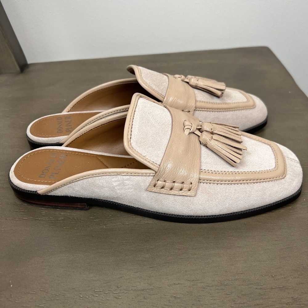 New Donald Pliner Bryant Beige Suede Leather Tass… - image 2