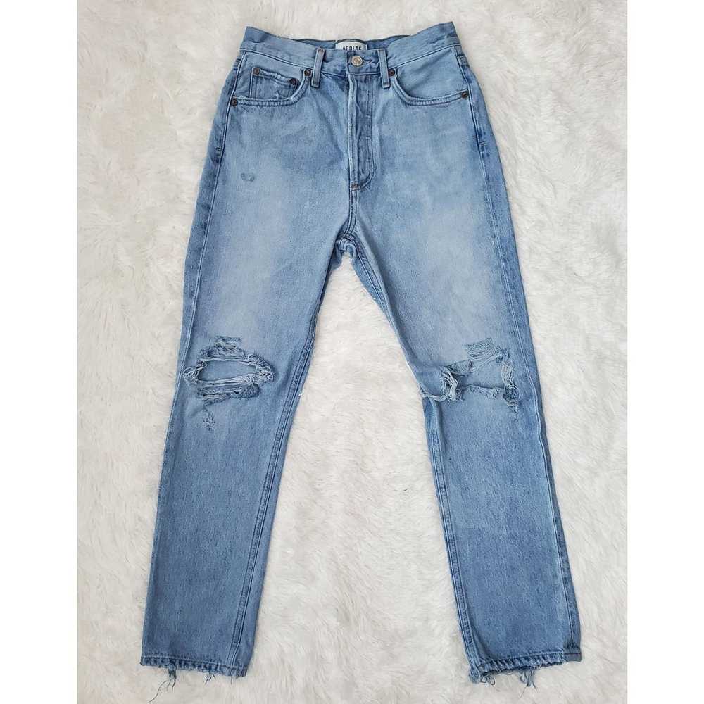 Agolde Agolde Riley High Rise Crop Jeans 24 / 0 - image 3