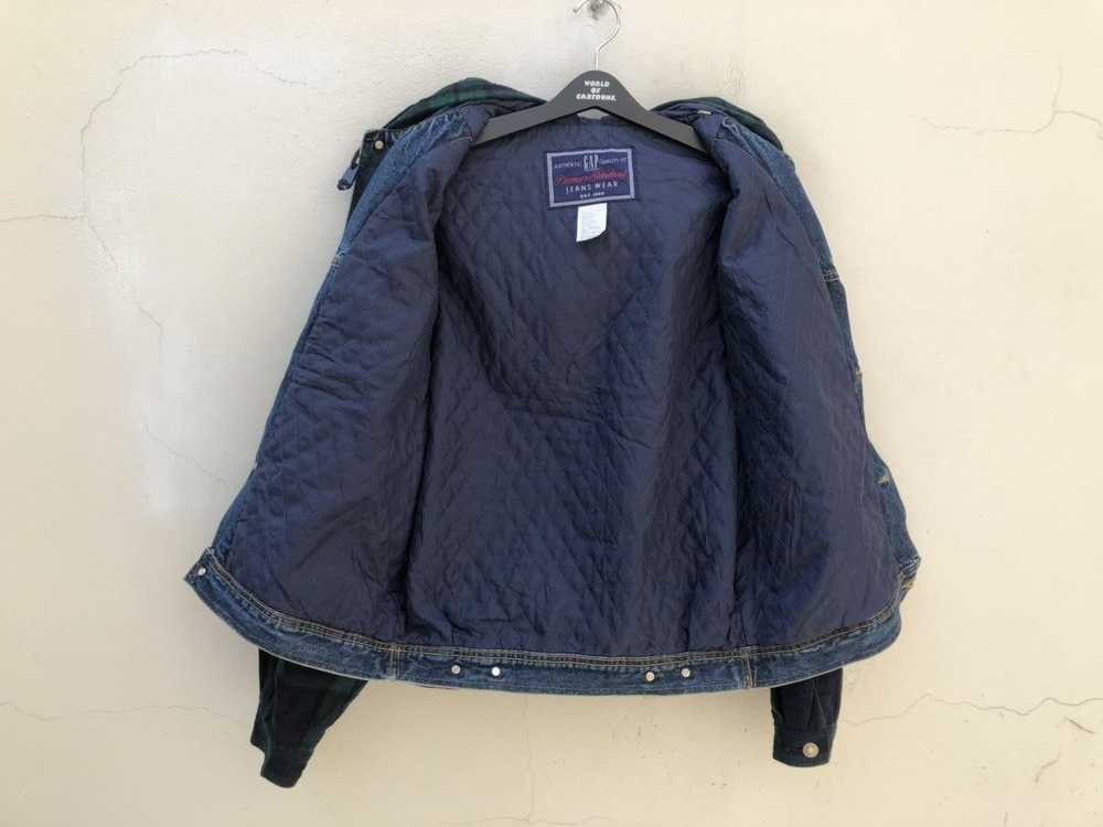 Gap × Vintage Vintage 90s GAP Hybrid Denim Trucke… - image 10