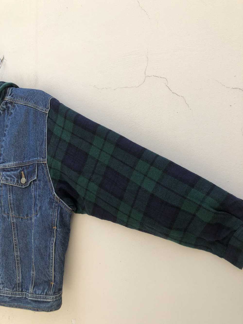 Gap × Vintage Vintage 90s GAP Hybrid Denim Trucke… - image 5