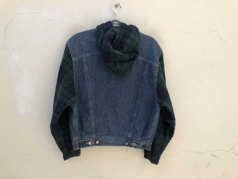 Gap × Vintage Vintage 90s GAP Hybrid Denim Trucke… - image 8