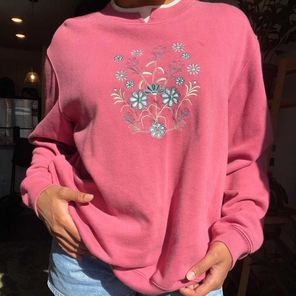 Vintage 90s grandma sweater - image 2