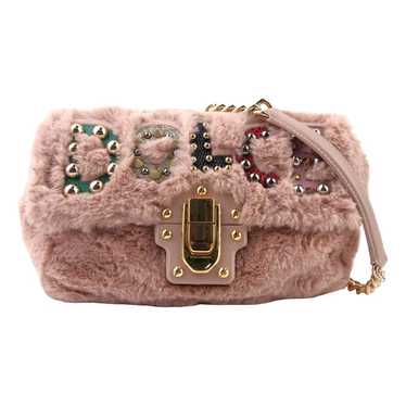 Dolce & Gabbana Lucia faux fur handbag - image 1