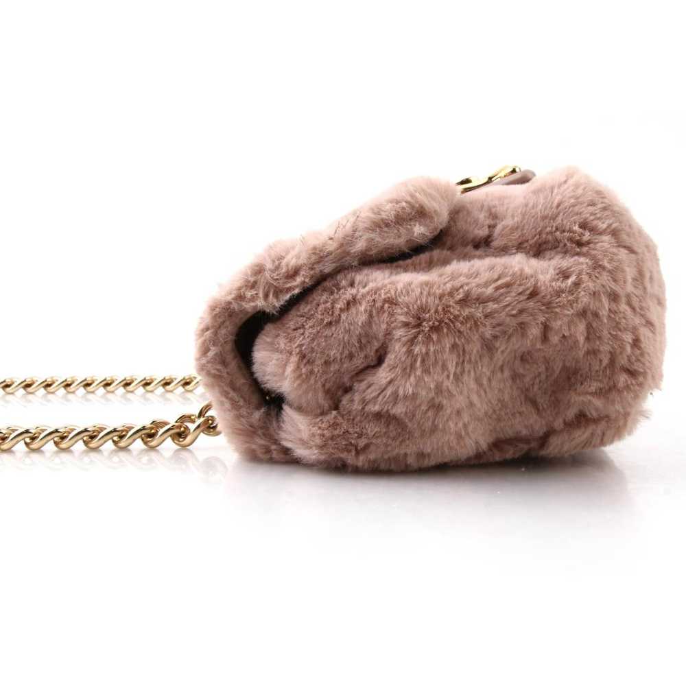 Dolce & Gabbana Lucia faux fur handbag - image 4