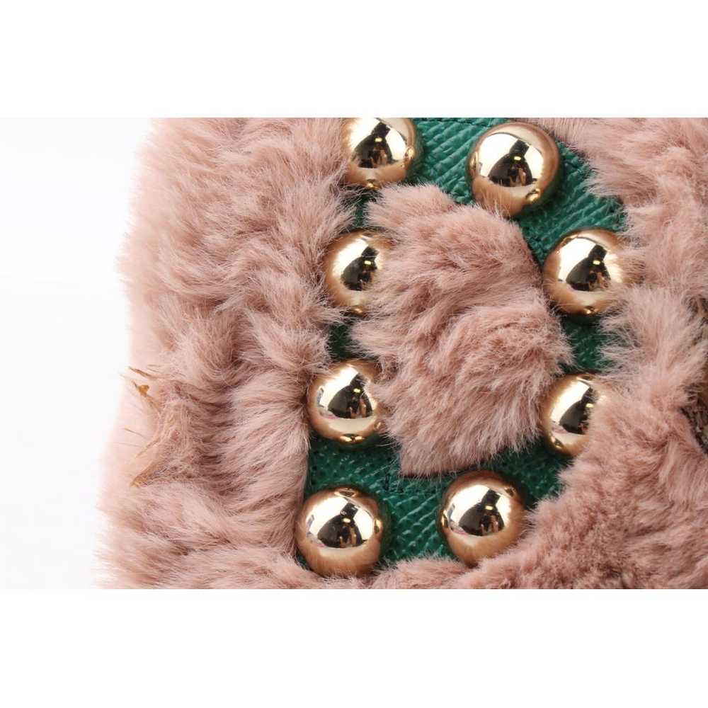 Dolce & Gabbana Lucia faux fur handbag - image 7