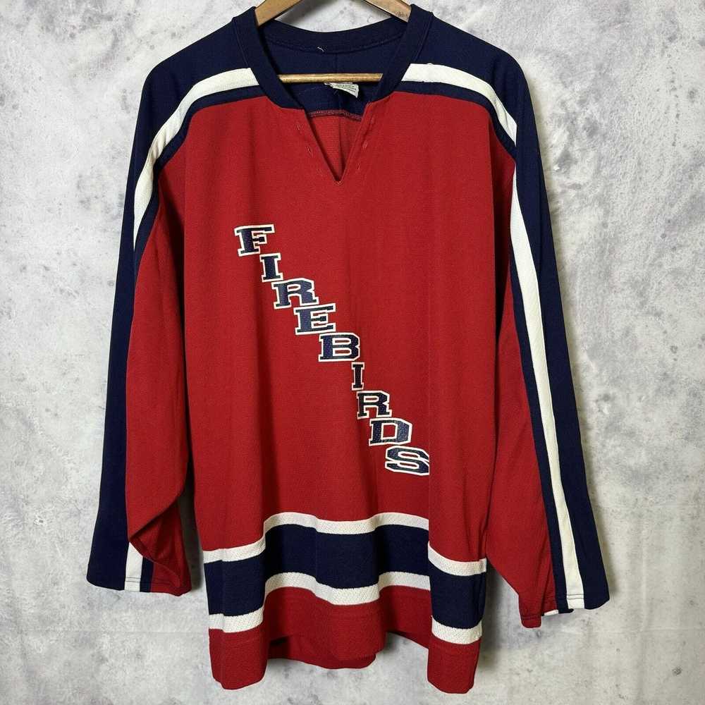 Ccm × Hockey Jersey × Vintage Vintage CCM Firebir… - image 1