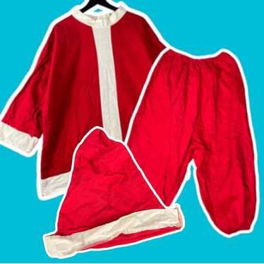 Other Santa Costume Vintage Claus Christmas Suit … - image 1