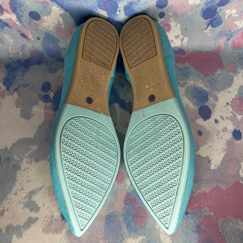 Rothy’s The Point ‘Island blue’ Flats Women’s Siz… - image 6