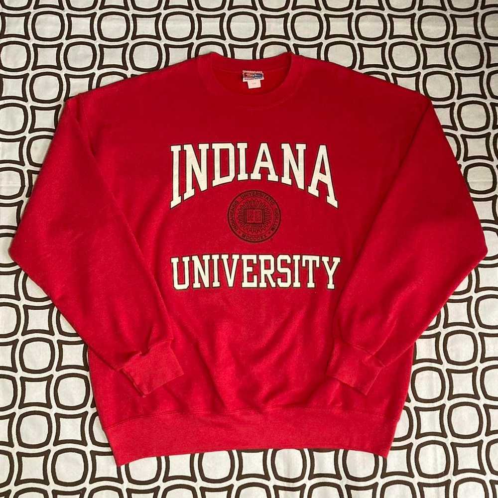 American Vintage Red and White Sweatshirt - image 1