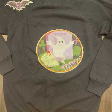 vintage halloween crewneck - image 1