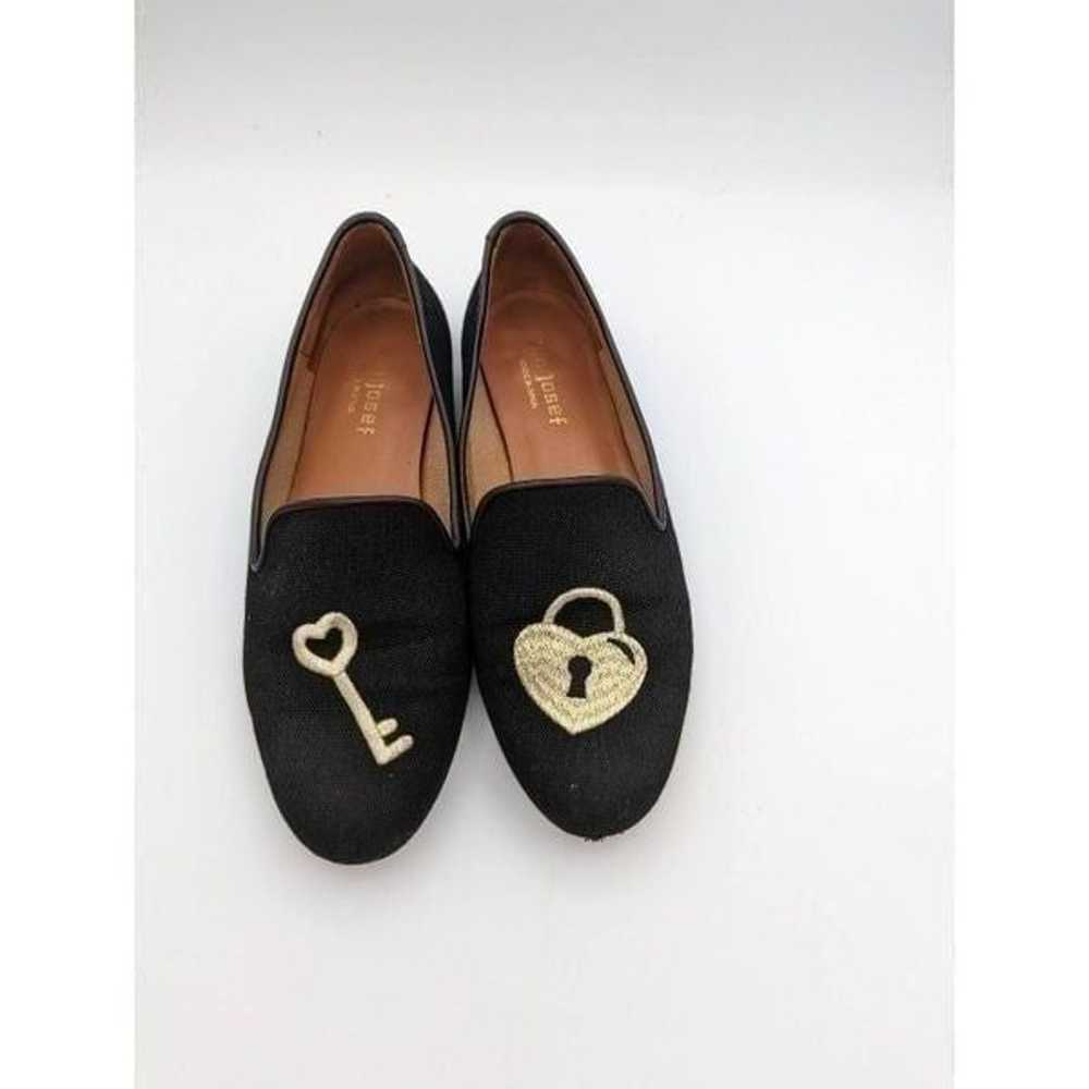 Jon Josef Gatsby key & heart mismatched loafers b… - image 1