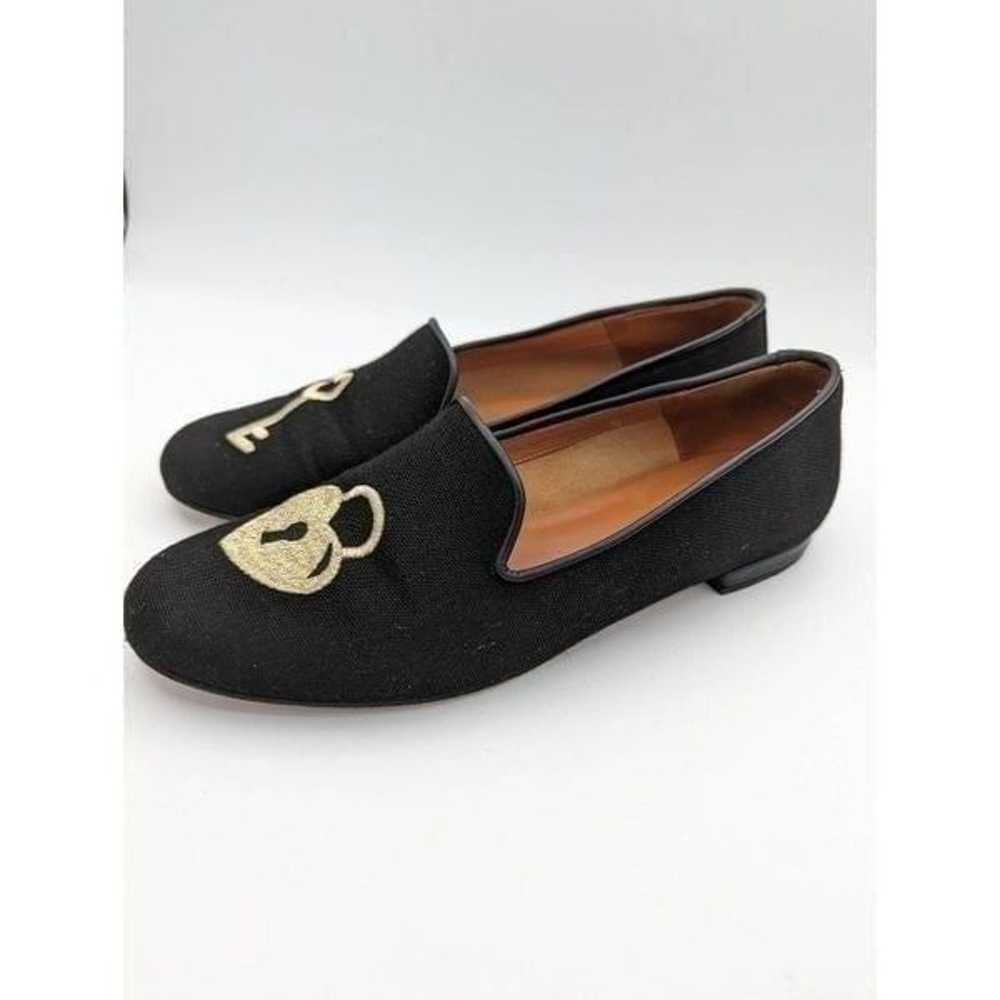 Jon Josef Gatsby key & heart mismatched loafers b… - image 3