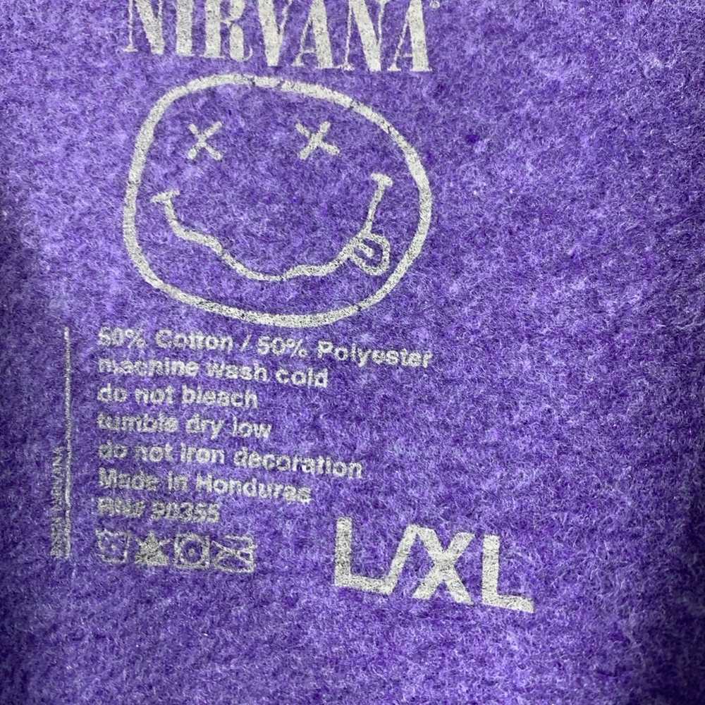 Nirvana Helix Smile Crewneck Sz L/XL - image 5