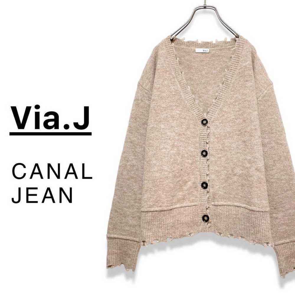 【Excellent Condition】CANAL JEAN Via.J Distressed … - image 1