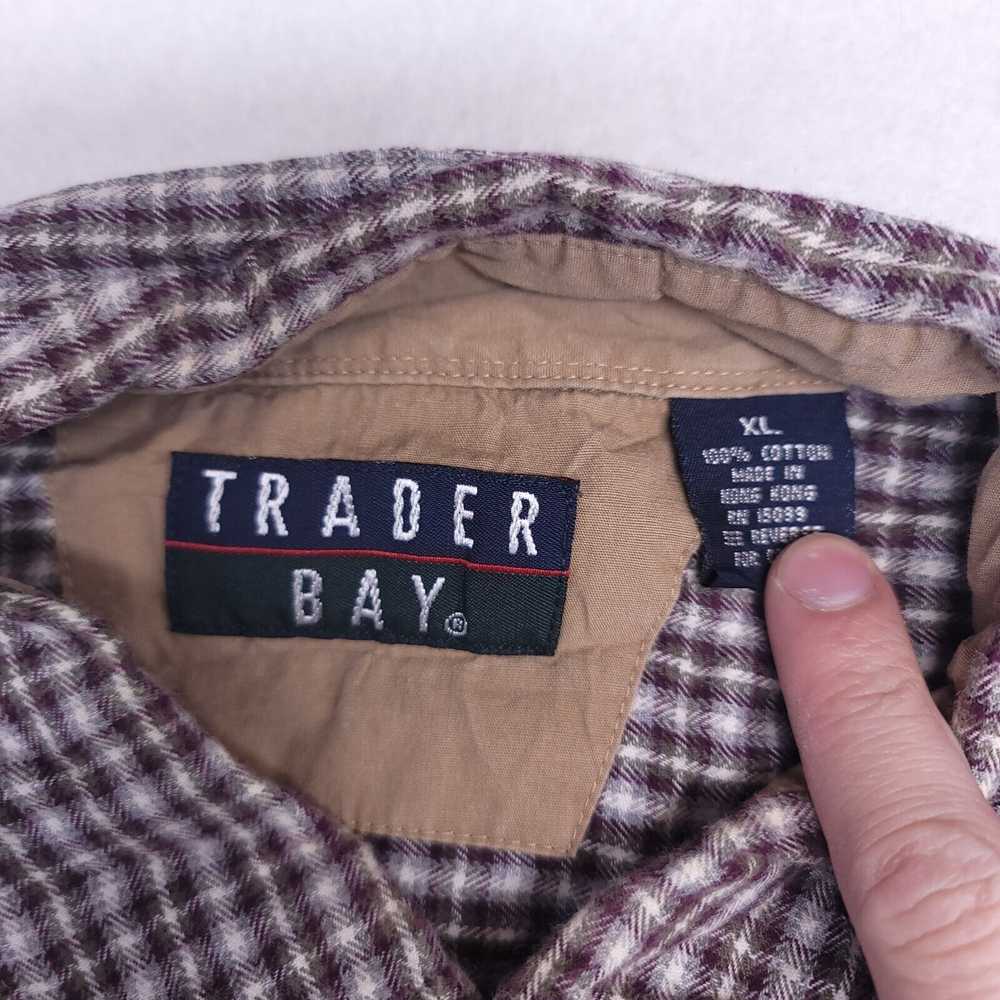 Trader Bay Trader Bay Tartan Flannel Button Up Sh… - image 3