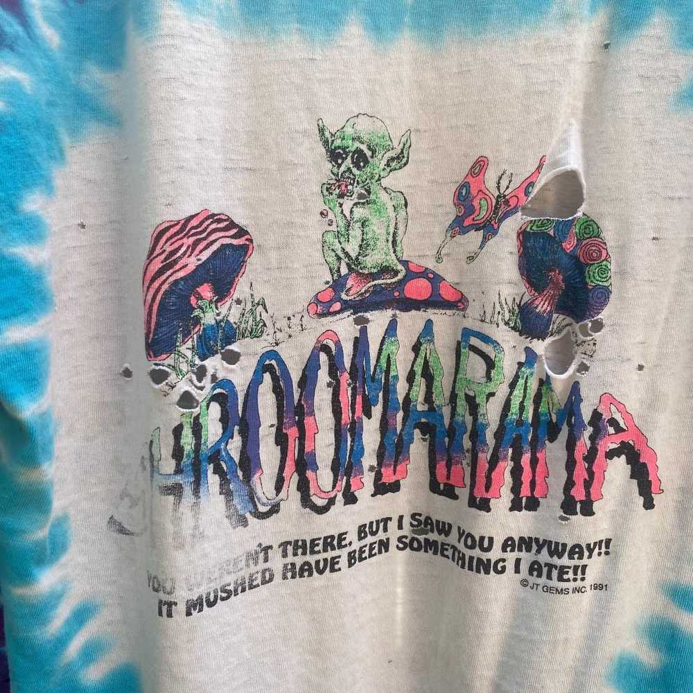 Vintage Shroomarama Tiedye Rare Vintage - image 3