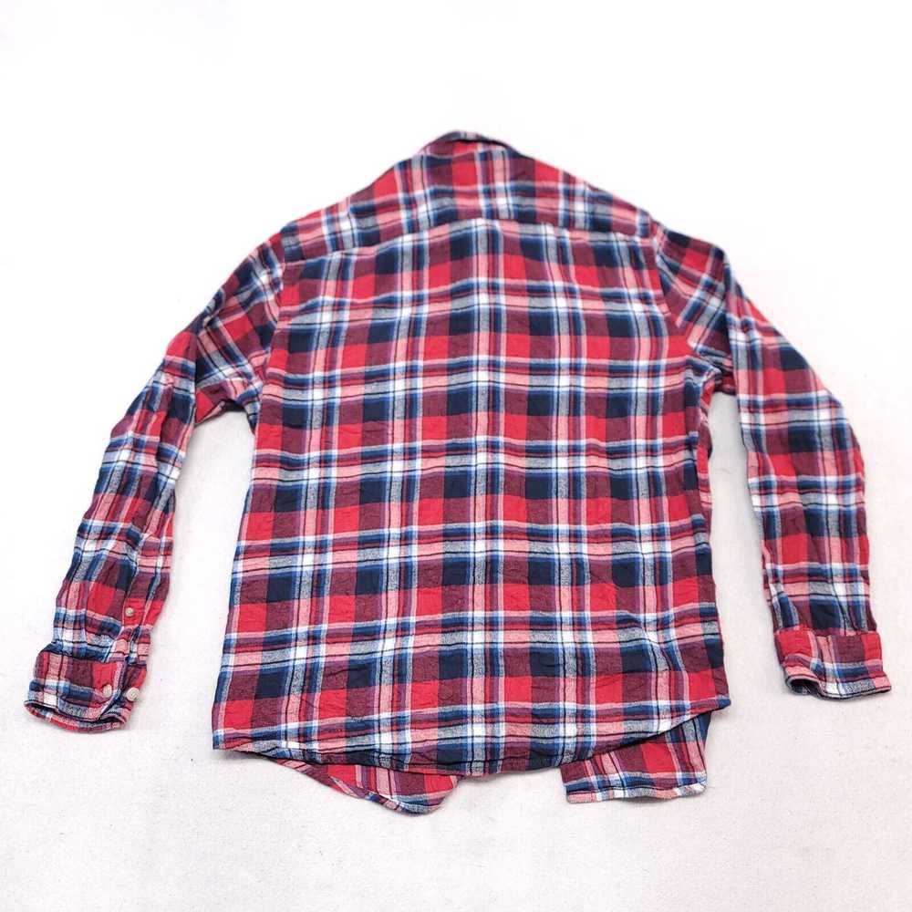 Sonoma Sonoma Madras Flannel Button Up Shirt Mens… - image 10