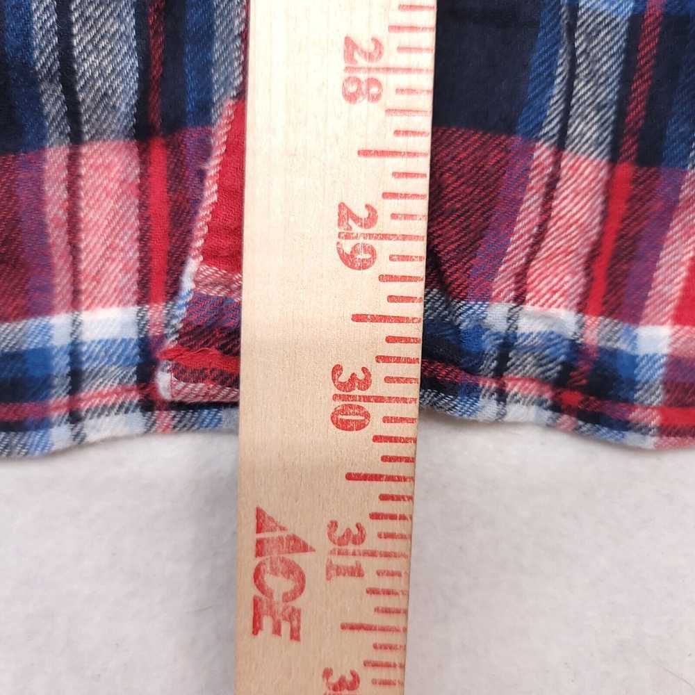 Sonoma Sonoma Madras Flannel Button Up Shirt Mens… - image 7