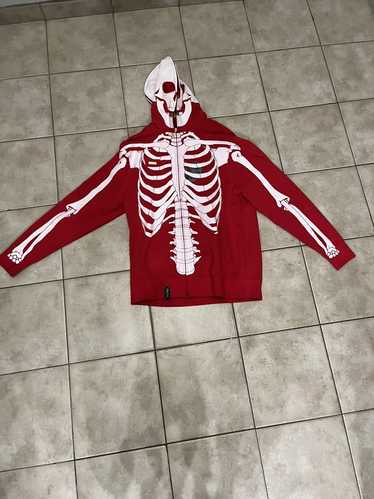 LRG LRG dead serious hoodie red