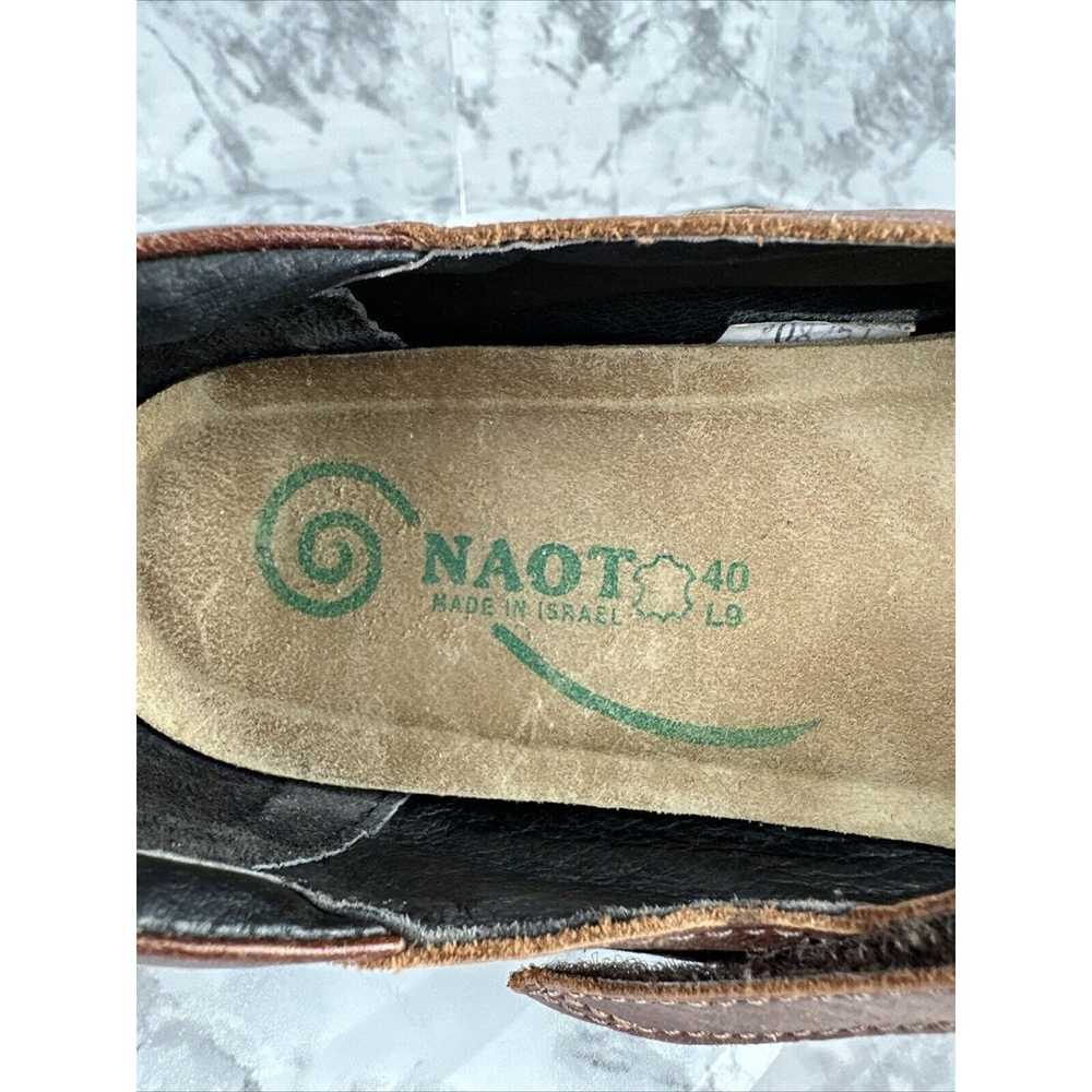 NAOT Womens Matai Mary Jane Comfort Flat Shoes Si… - image 9