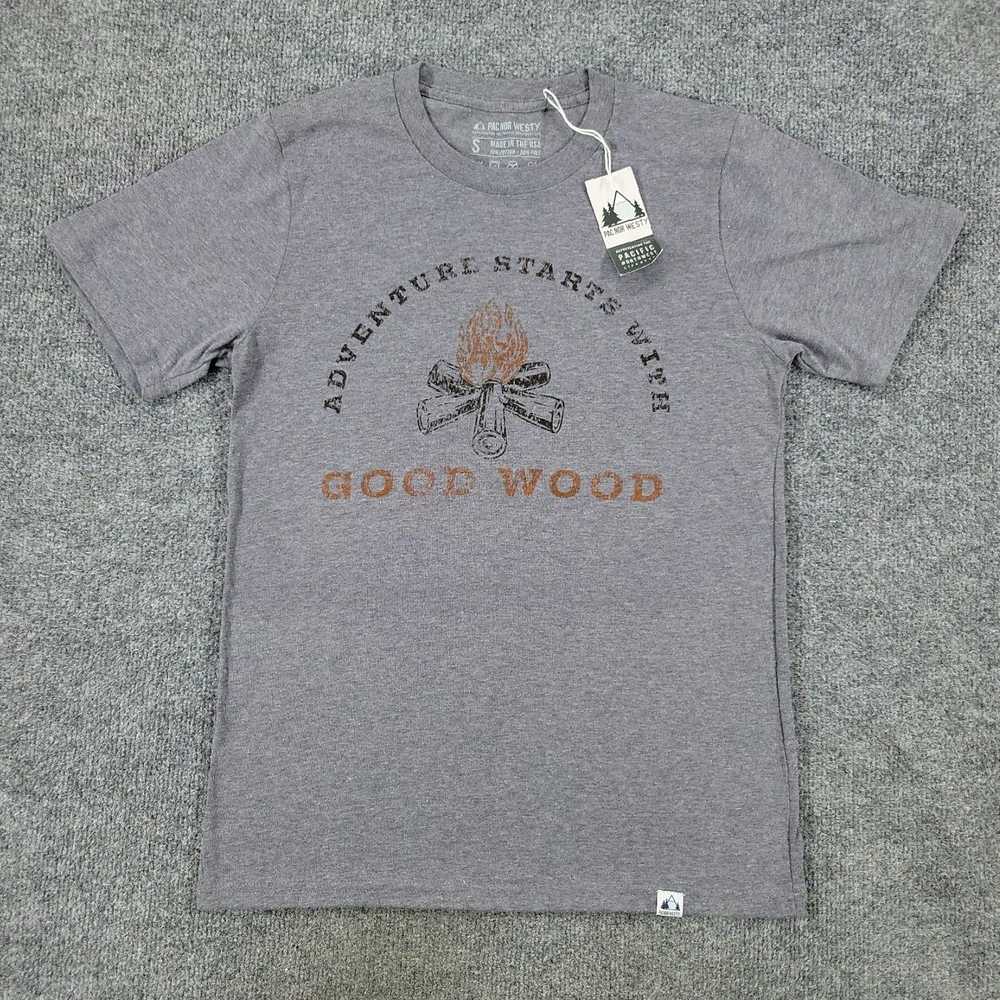 Wood Wood Good Wood Graphic Tee Pullover Short Sl… - image 1