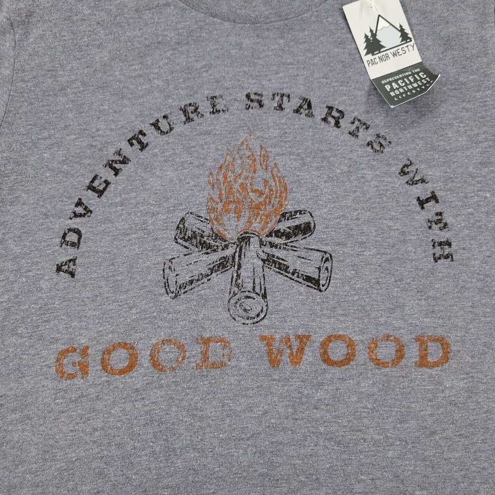 Wood Wood Good Wood Graphic Tee Pullover Short Sl… - image 2