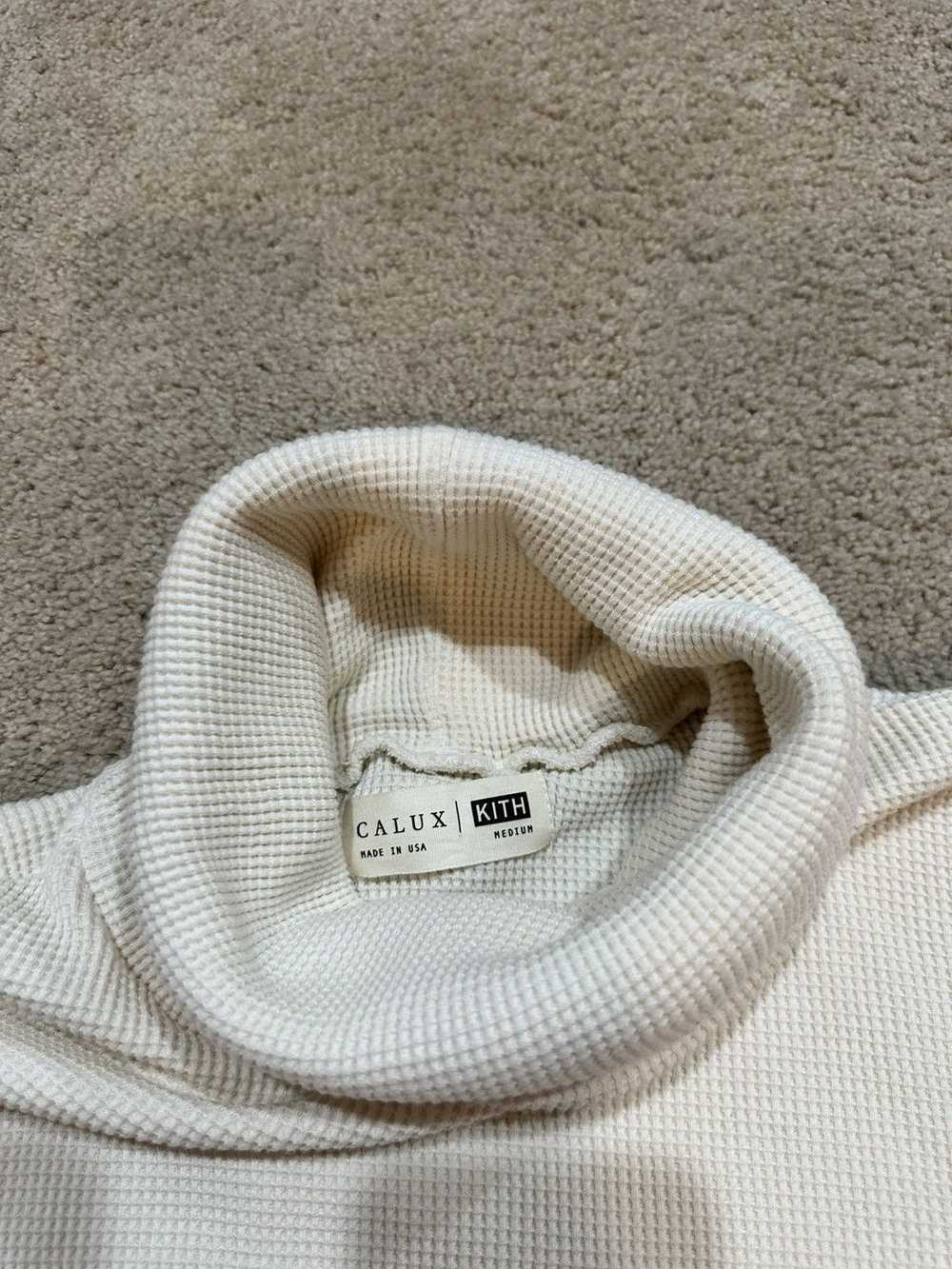 Kith Kith x CALUX cream turtle neck thermal - image 3