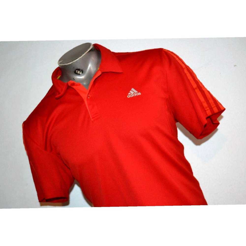 Adidas Authentic Adidas Red Clima-Lite Mens Golf … - image 2