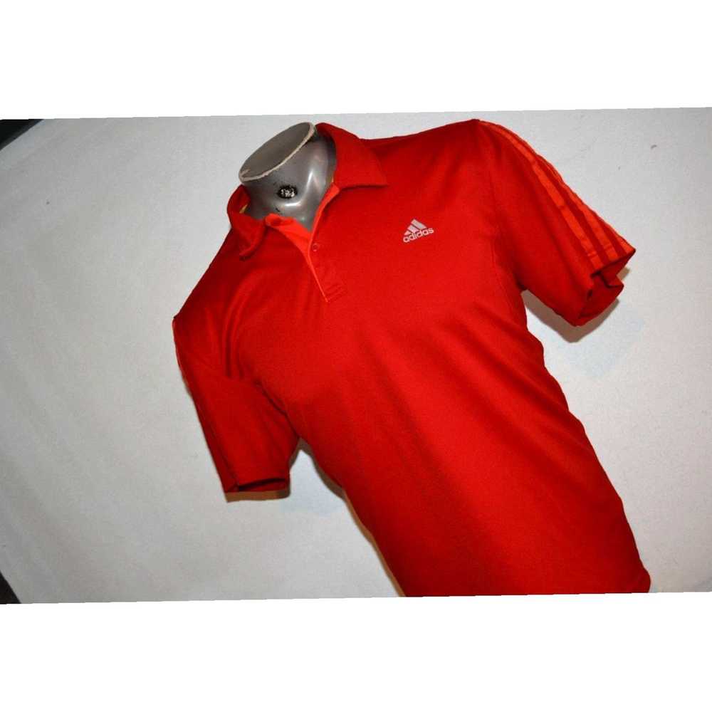 Adidas Authentic Adidas Red Clima-Lite Mens Golf … - image 3