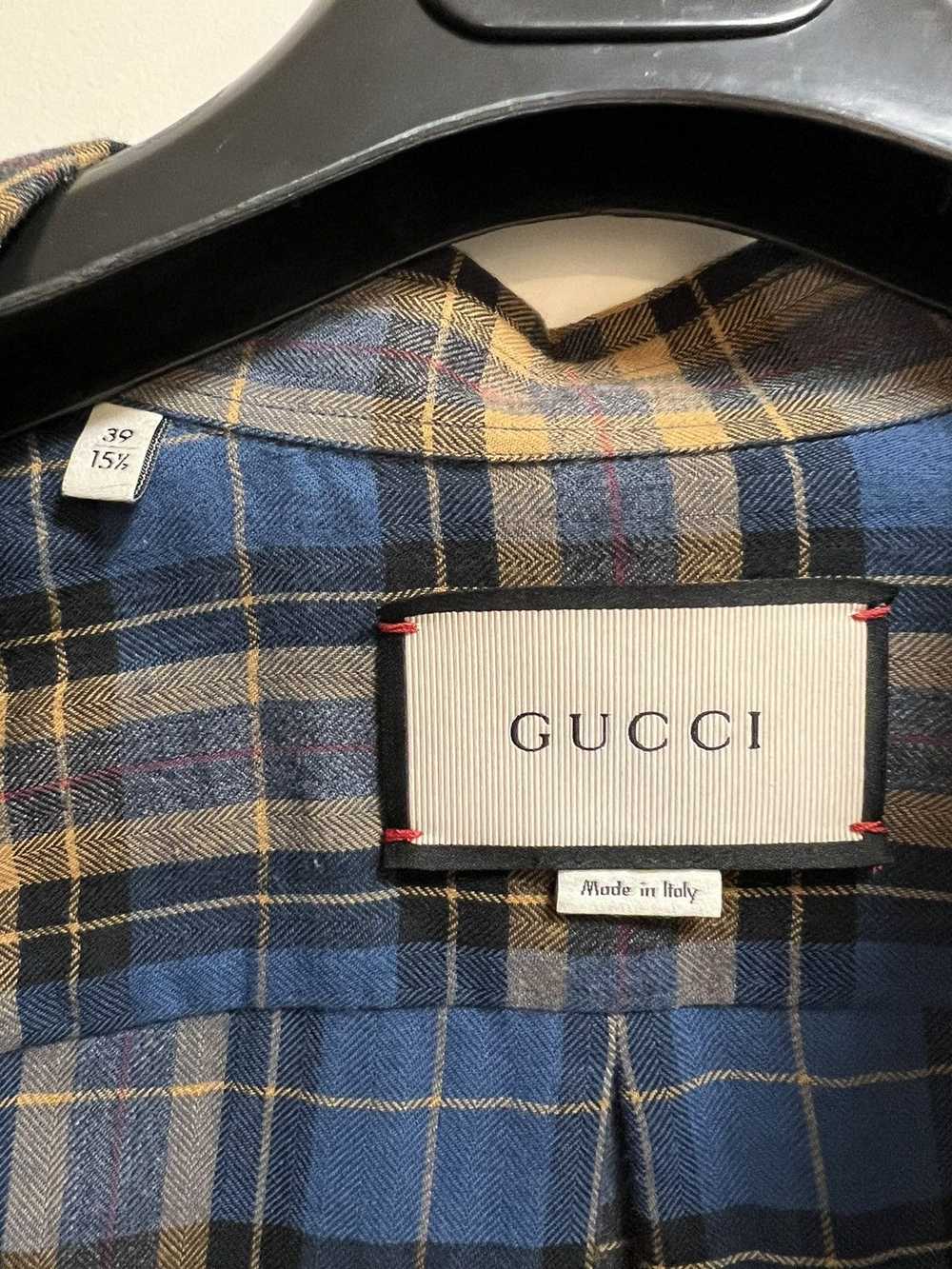 Gucci Gucci checked shirts - image 3