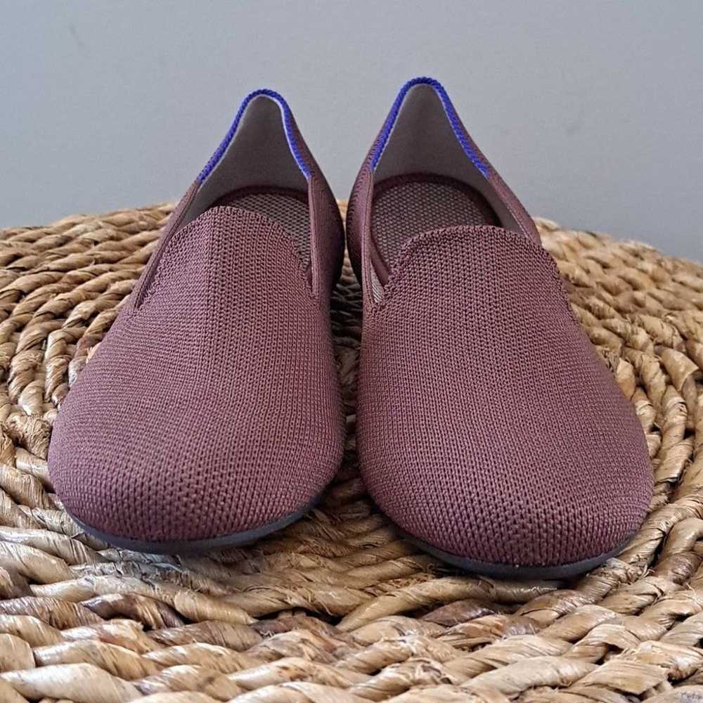 Rothy's Womens The Loafer Brown Knit Flats NWOT - image 3