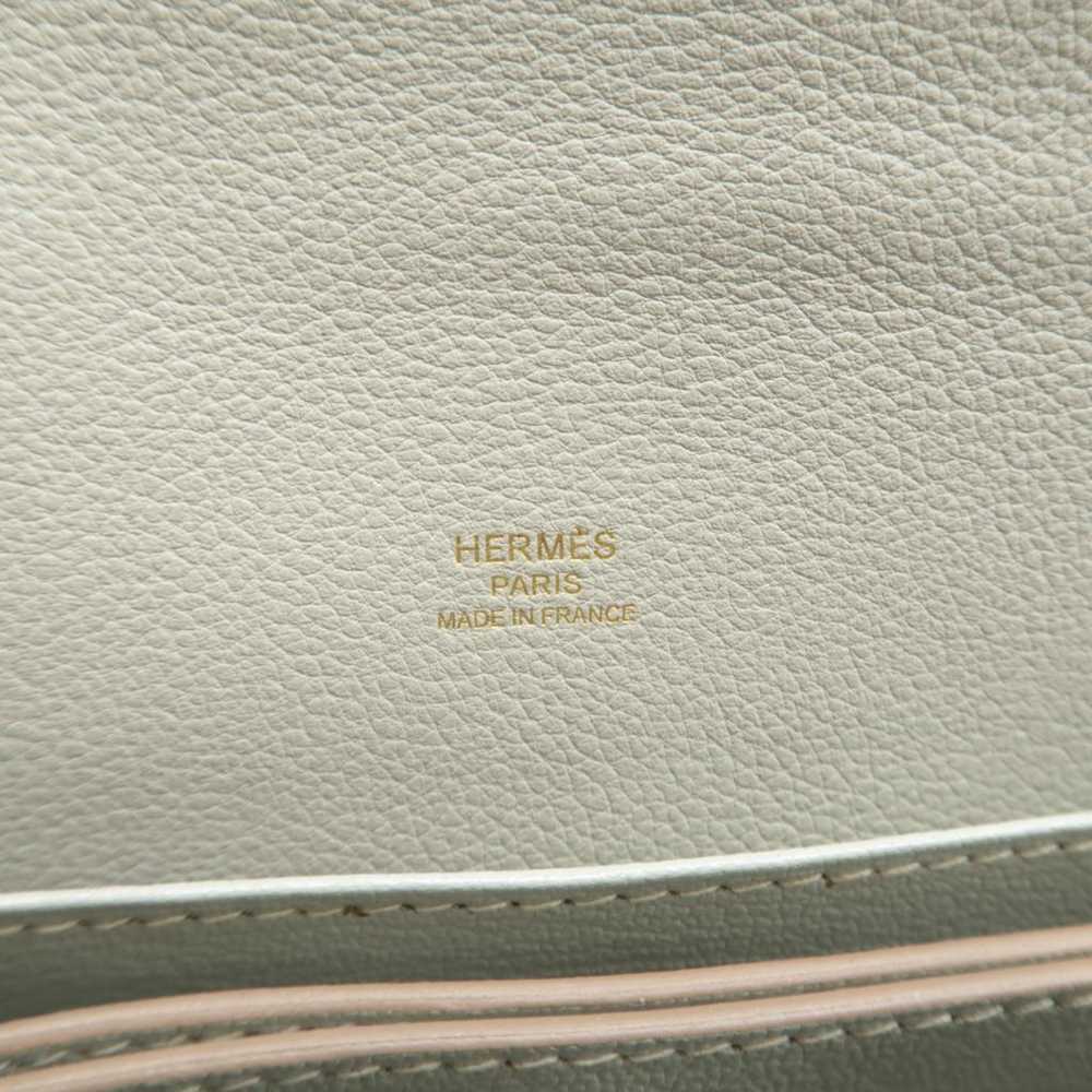 Hermès Roulis leather handbag - image 9