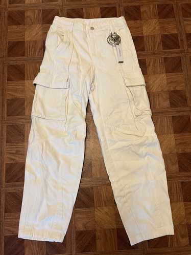 Wooyoungmi Wooyoungmi White Denim Cargo Pants