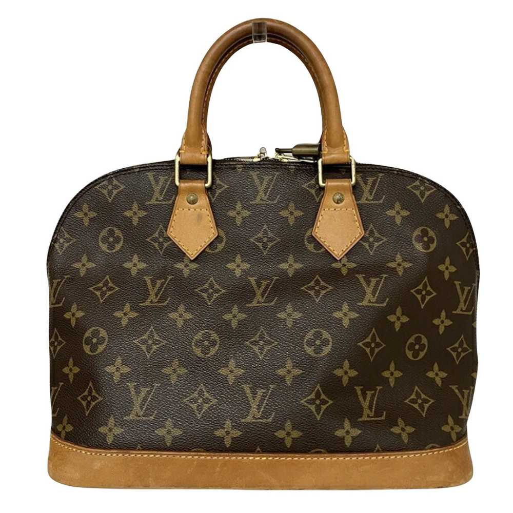 Louis Vuitton Alma Brown Canvas Handbag (Pre-Owne… - image 1