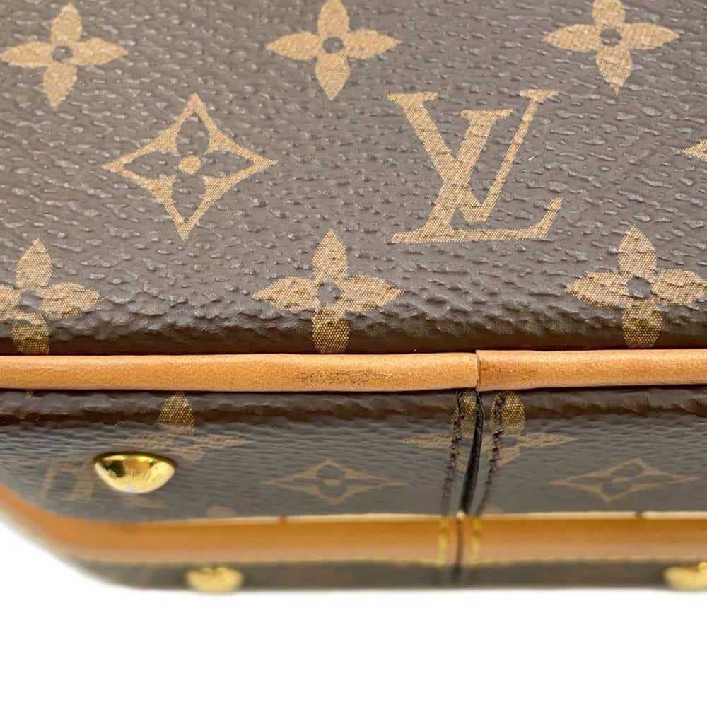 Louis Vuitton Petite Boîte À Chapeau Brown Canvas… - image 12