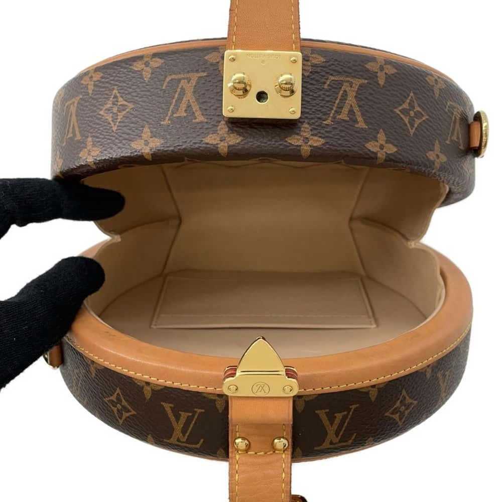 Louis Vuitton Petite Boîte À Chapeau Brown Canvas… - image 4