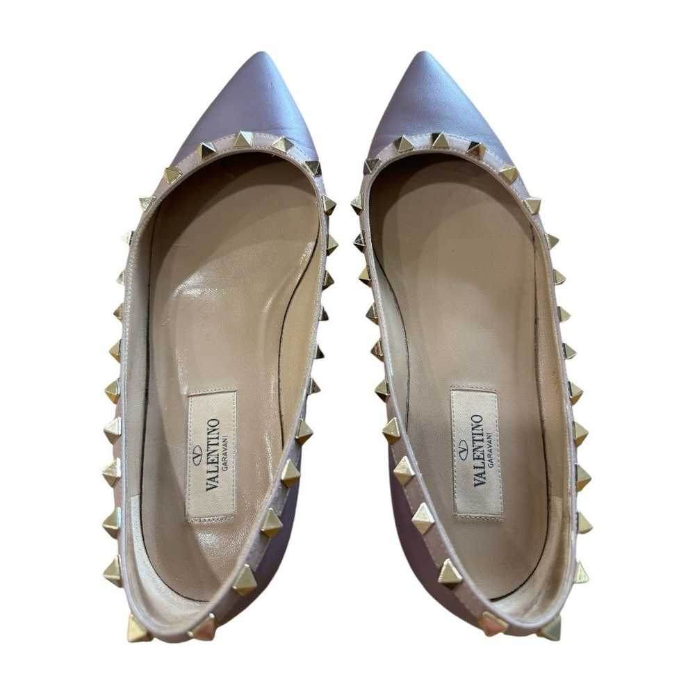 AUTHENTIC Valentino Garavani Rockstud Purple Leat… - image 6