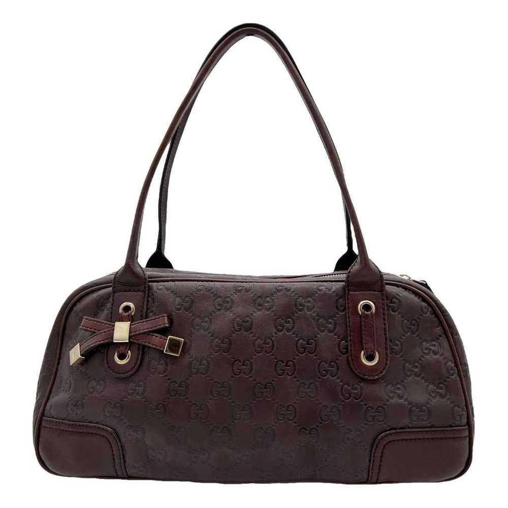 Gucci Boston leather handbag - image 1