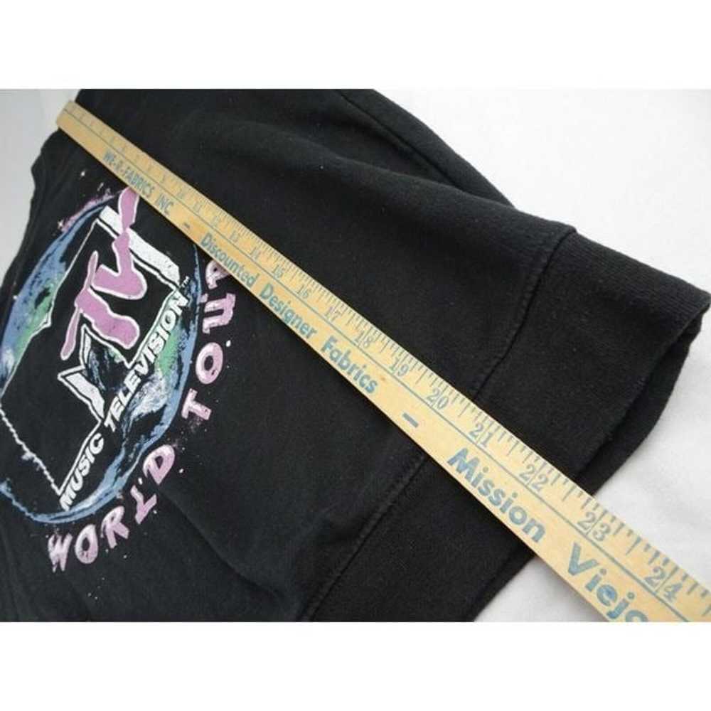 MTV Music Television World Tour Junior Sweatshirt… - image 10