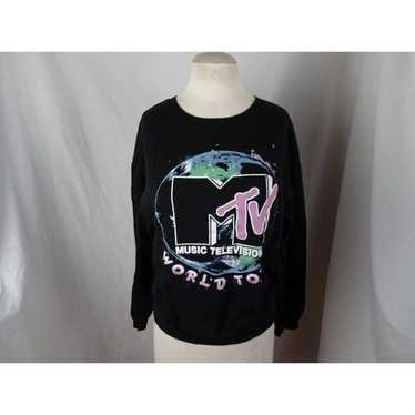 MTV Music Television World Tour Junior Sweatshirt… - image 1