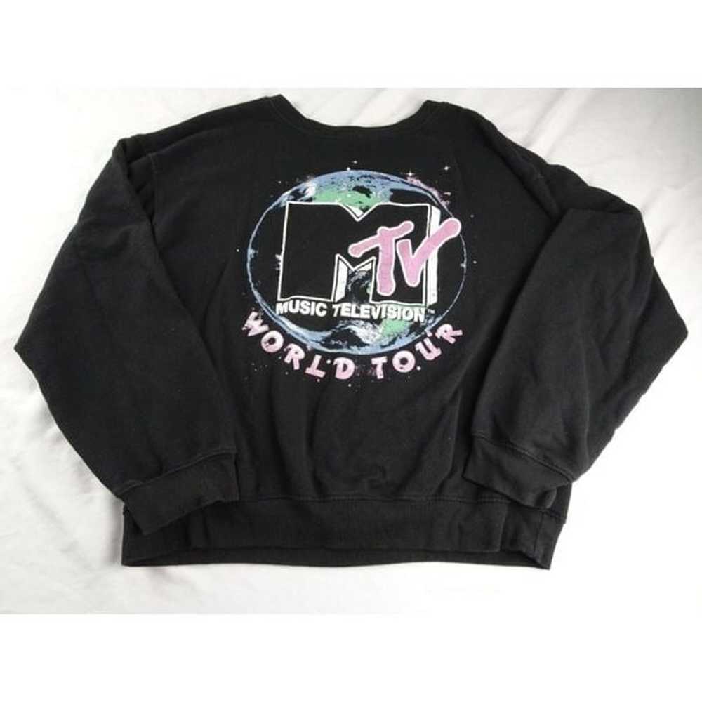 MTV Music Television World Tour Junior Sweatshirt… - image 5