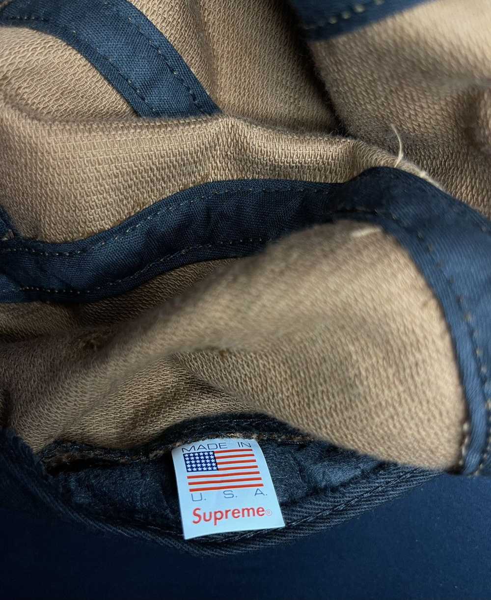 Supreme Supreme Hat Brown Velvet Box Logo - image 4