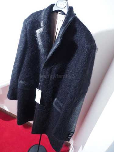 Marni Single Breasted Brushed Wool-mohair Coat