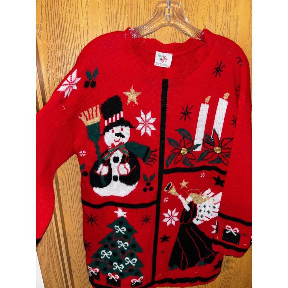 Vintage NutCracker women’s Christmas holiday swea… - image 2